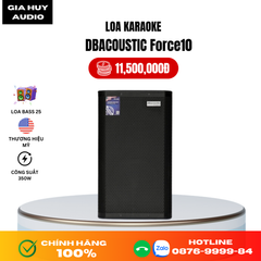 Loa Karaoke dBacoustic Force 10