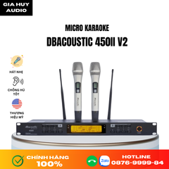 Micro  không dây DBacoustic DB450II V2