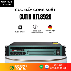 Cục đẩy công suất 2 kênh GUTIN XTL 8920 2 X 850W