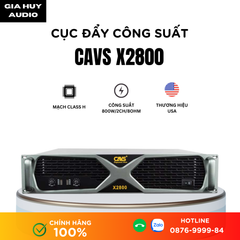 Cục đẩy công suất 2 kênh CAVS X2800