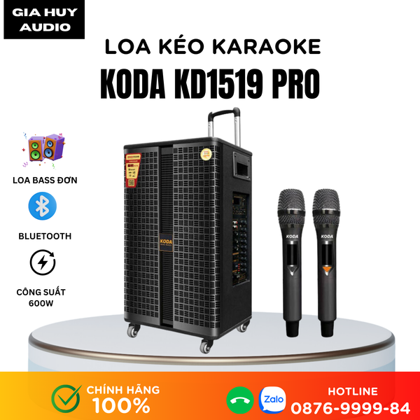 Loa kéo Bluetooth KODA KD1519 PRO