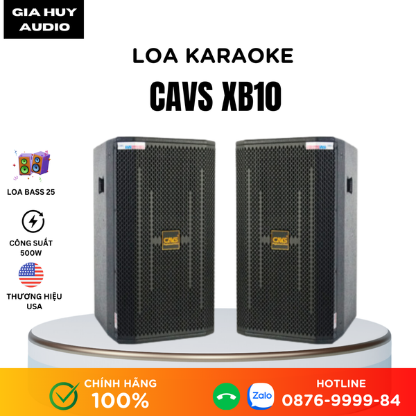 Loa karaoke CAVS XB10