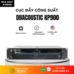 Cục đẩy 2 kênh Dbacoustic KP900