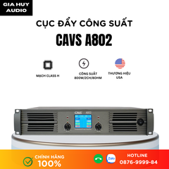 Cục đẩy công suất 2 kênh CAVS A802