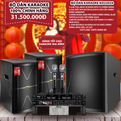DÀN KARAOKE GIA ĐÌNH KODA KD22024 CHÍNH HÃNG