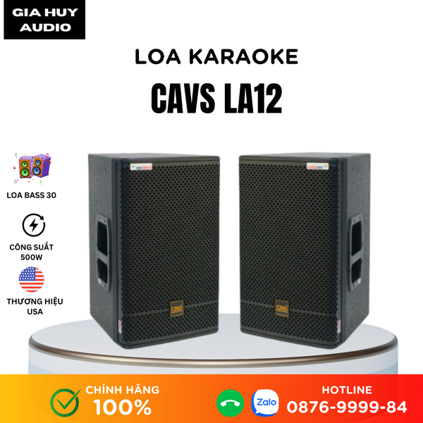 Loa Karaoke CAVS LA12