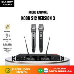 Micro không dây KODA S12 Version 3