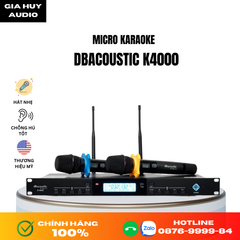 Micro không dây Dbacoustic K4000