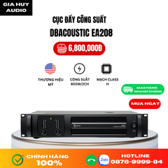 Cục đẩy công suất 2 kênh Dbacoustic EA208