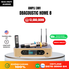 Ampli 3in1 Dbacoustic HOME 8