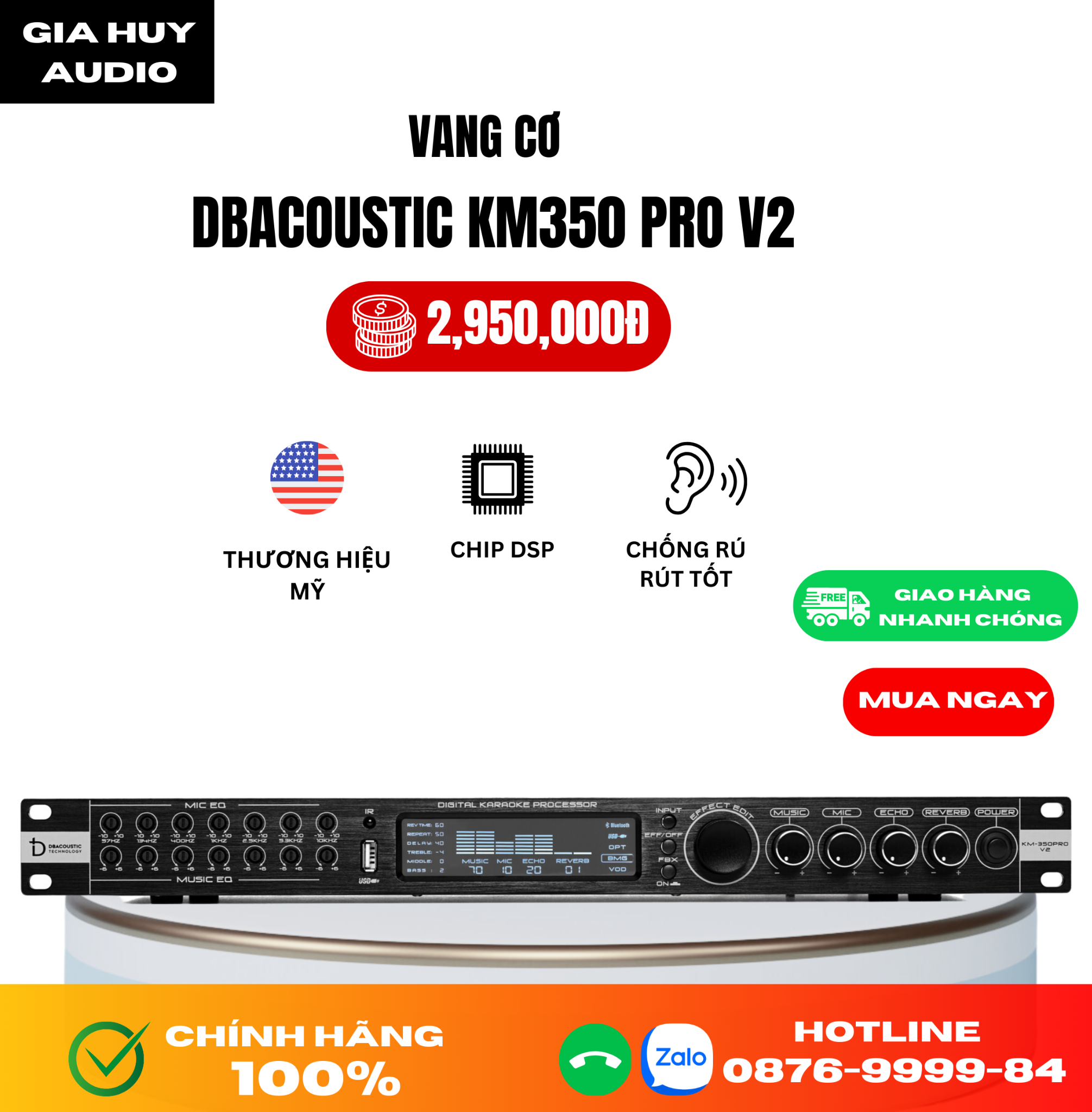 Vang cơ Admax X6 Pro Chính hãng - Gia Huy Audio