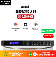 Vang số Dbacoustic LX D3