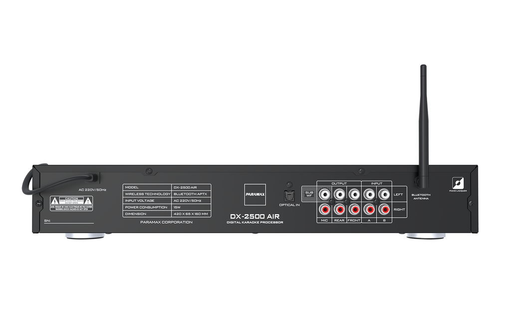 Vang cơ karaoke Paramax DX 2500 AIR