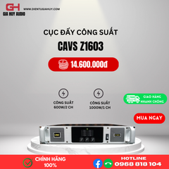 Cục Đẩy Công Suất 3 Kênh CAVS Z1603