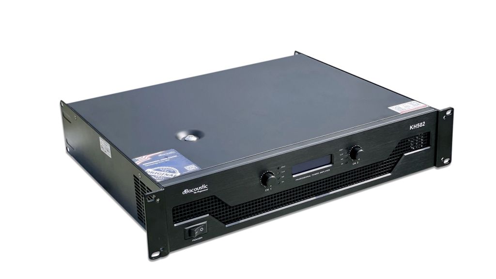 Cục đẩy công suất 2 Kênh DBacoustic KH502