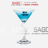  Ocean 1521C07 - Ly Thủy Tinh Ocean Salsa Cocktail 210ml | Nhập Khẩu Thái Lan 