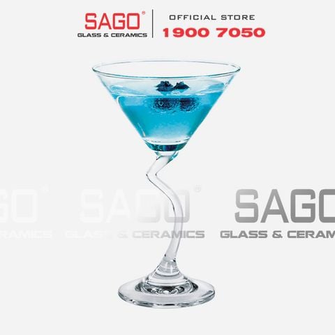  Ocean 1521C07 - Ly Thủy Tinh Ocean Salsa Cocktail 210ml | Nhập Khẩu Thái Lan 