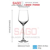  IDELITA 93RL25 - Ly thủy tinh Pha Lê IDELITA Victorian White wine Crystal glasses 250ml | Thủy Tinh Pha Lê Cao cấp 