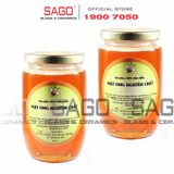  Hũ Thủy Tinh Tròn 375ml Nắp Thiết | Tùy Chọn Màu nắp 