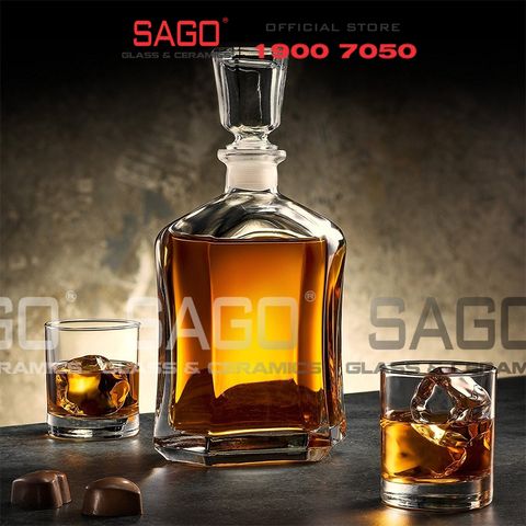  Bormioli Rocco 339860M - Bình Thủy Tinh Bormioli Rocco Capitlol 700ml | Nhập Khẩu Italia 