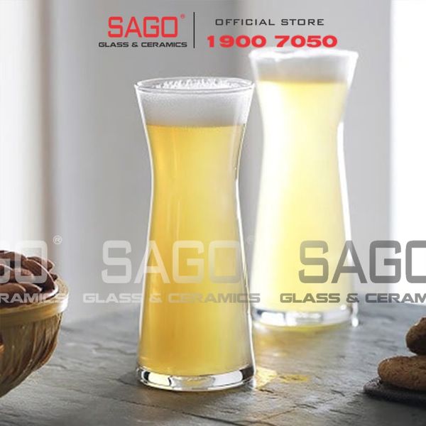  Ocean B13610 - Bình Rót Thủy Tinh Ocean Tempo Carafe 290ml | Nhập Khẩu Thái Lan 