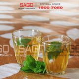  Union 344 - Ly Thủy Tinh Union Provence Rock Glass 140ml | Thủy Tinh Cao Cấp Nhập Khẩu Thái Lan 