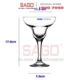  Pasabahce 44386 - Ly Thủy Tinh Pasabahce Capri Margarita Glass 315ml | Nhập Khẩu Thổ Nhĩ Kỳ 