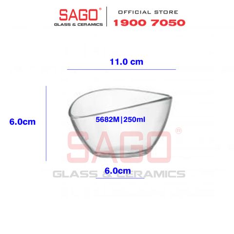  Bormioli Rocco 235682M - Chén Thủy Tinh Bormioli Rocco Beta 250ml | Nhập Khẩu Italia 