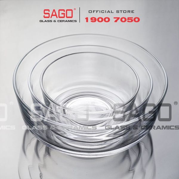  Union 317 - Chén Thủy Tinh Union Assurance Bowl Đường kính 4.5'' | Thủy Tinh Cao Cấp Nhập Khẩu Thái Lan 