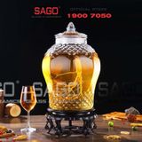  BKC 8833-3L- Bình Thủy Tinh Kim Cương 3.0 Lít | Tùy Chọn Có hoặc không vòi 