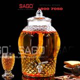  BKC 8833-8L- Bình Thủy Tinh Kim Cương 8.0 Lít | Tùy Chọn Có hoặc không vòi 