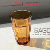  DURALEX D1029D - Ly Thủy Tinh Cường Lực Duralex Picardie Amber Hight Ball Glass 360ml | Nhập Khẩu Pháp 