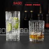  HONGLI 5412D - Ly Thủy Tinh Hongli Traze Rock Glass 315ml | Thủy Tinh Cao Cấp 