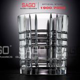  HONGLI 5412D - Ly Thủy Tinh Hongli Traze Rock Glass 315ml | Thủy Tinh Cao Cấp 