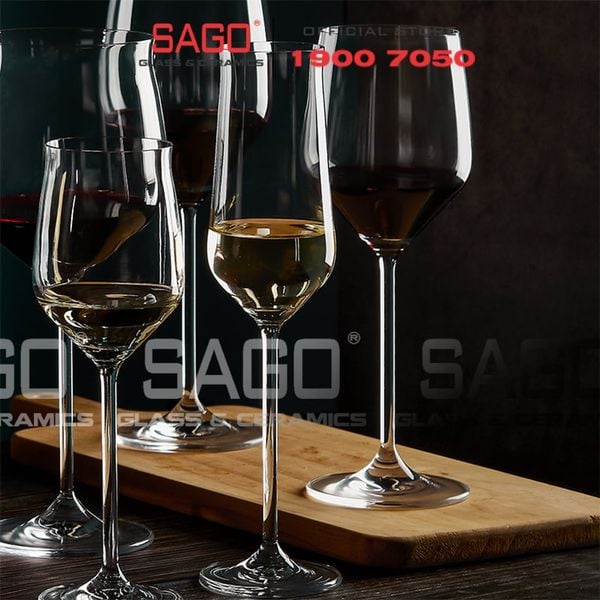  IDELITA 93BJ45 - Ly thủy tinh Pha Lê IDELITA Victorian RED wine Crystal glasses 450ml | Thủy Tinh Pha Lê Cao cấp 