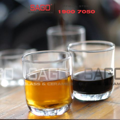  Union 328 - Ly Thủy Tinh Union Bliss Rock Glass 225ml | Thủy Tinh Cao Cấp Nhập Khẩu Thái Lan 