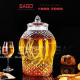  BKC 8833-38L- Bình Thủy Tinh Kim Cương 38.0 Lít | Tùy Chọn Có hoặc không vòi 