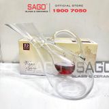  King Dealay JX.NGHIENG - Bình Rót Rượu Thủy Tinh Nghiêng King Dealay Decanter 1700ml | Thủy tinh Cao Cấp 