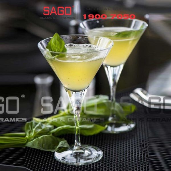  Pasabahce 44335 - Ly Thủy Tinh Pasabahce Capri V Line Martini 250ml | Nhập Khẩu Thổ Nhĩ Kỳ 