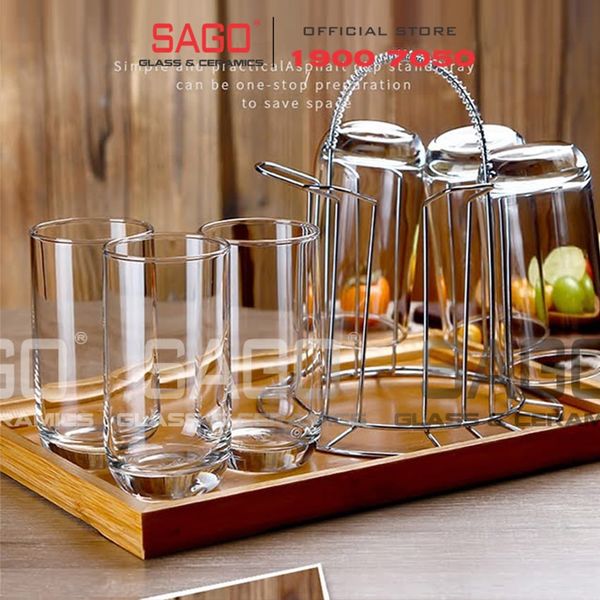  Ocean B00322 - Ly Thủy Tinh Ocean Top Drink 625ml | Nhập Khẩu Thái Lan 