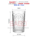  Deli DSKB040-2B - Ly Thủy Tinh Deli Whisky High Ball 350ml | Thủy Tinh Cao Cấp 