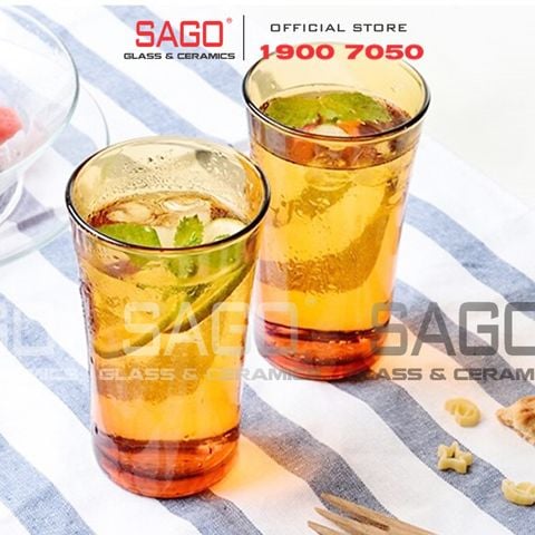  DURALEX D1012D - Ly Thủy Tinh Cường Lực Duralex Lys Amber Tumber Glass 280ml | Nhập Khẩu Pháp 