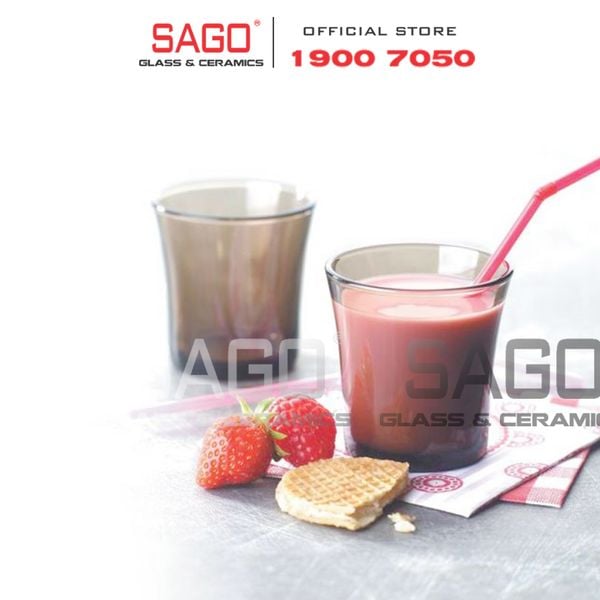  DURALEX D1011C - Ly Thủy Tinh Cường Lực Duralex Lys Creole Rock Glass 210ml | Nhập Khẩu Pháp 
