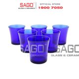  DURALEX D1011F - Ly Thủy Tinh Cường Lực Duralex Lys Saphir Rock Glass 210ml | Nhập Khẩu Pháp 