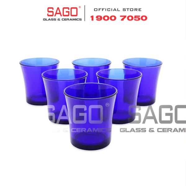  DURALEX D1011F - Ly Thủy Tinh Cường Lực Duralex Lys Saphir Rock Glass 210ml | Nhập Khẩu Pháp 