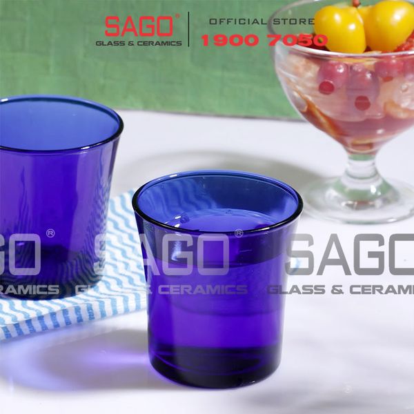  DURALEX D1011F - Ly Thủy Tinh Cường Lực Duralex Lys Saphir Rock Glass 210ml | Nhập Khẩu Pháp 