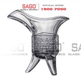  Ly Thủy Tinh Đế Vương Shot Glass | Tùy Chọn Dung Tích , Thủy Tinh Cao Cấp 
