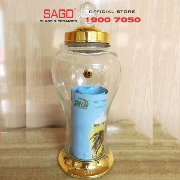  PH 5.0 - Bình Sâm Phú Hòa 5.0 Lít | Bình Sâm Cao Cấp Việt Nam 