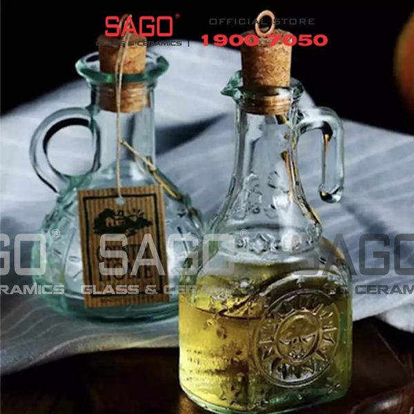  Bormioli Rocco 626790M - Bình Rót Dầu Bormioli Roco Helios Oiler 250ml | Nhập Khẩu Italia 