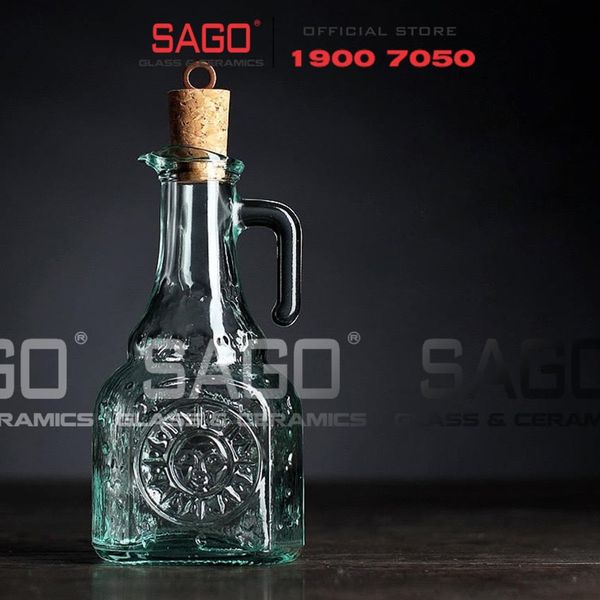  Bormioli Rocco 626790M - Bình Rót Dầu Bormioli Roco Helios Oiler 250ml | Nhập Khẩu Italia 